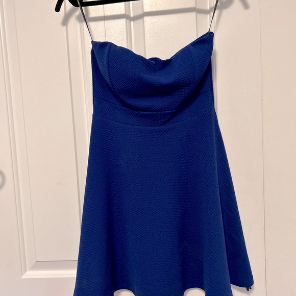 Cute Strapless A-Line Dress - Picture 3 of 4